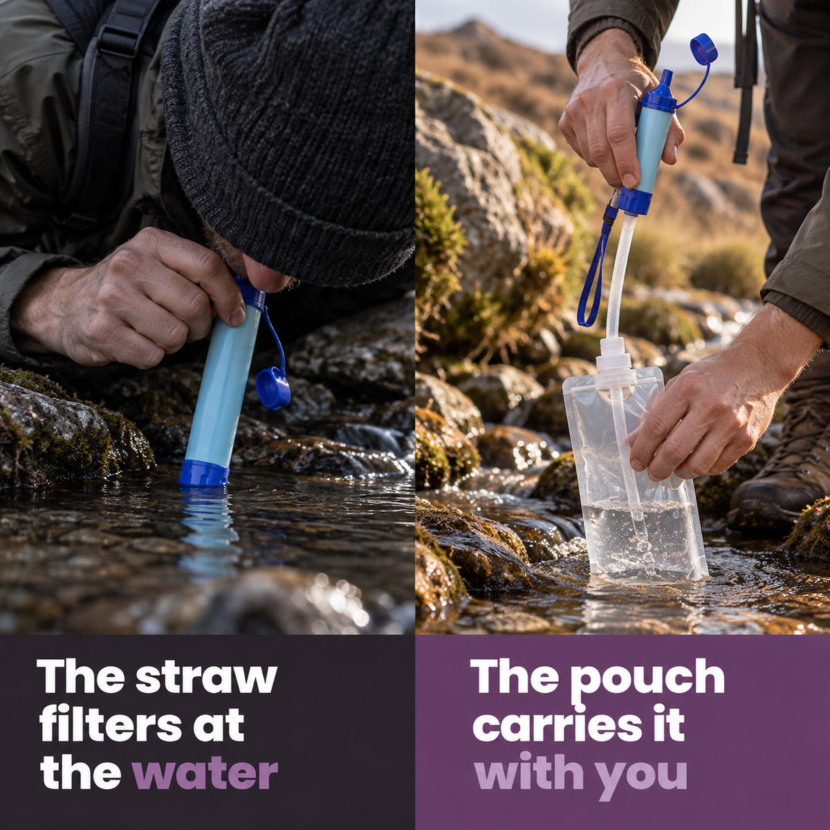 Why a straw beats three full bottles
