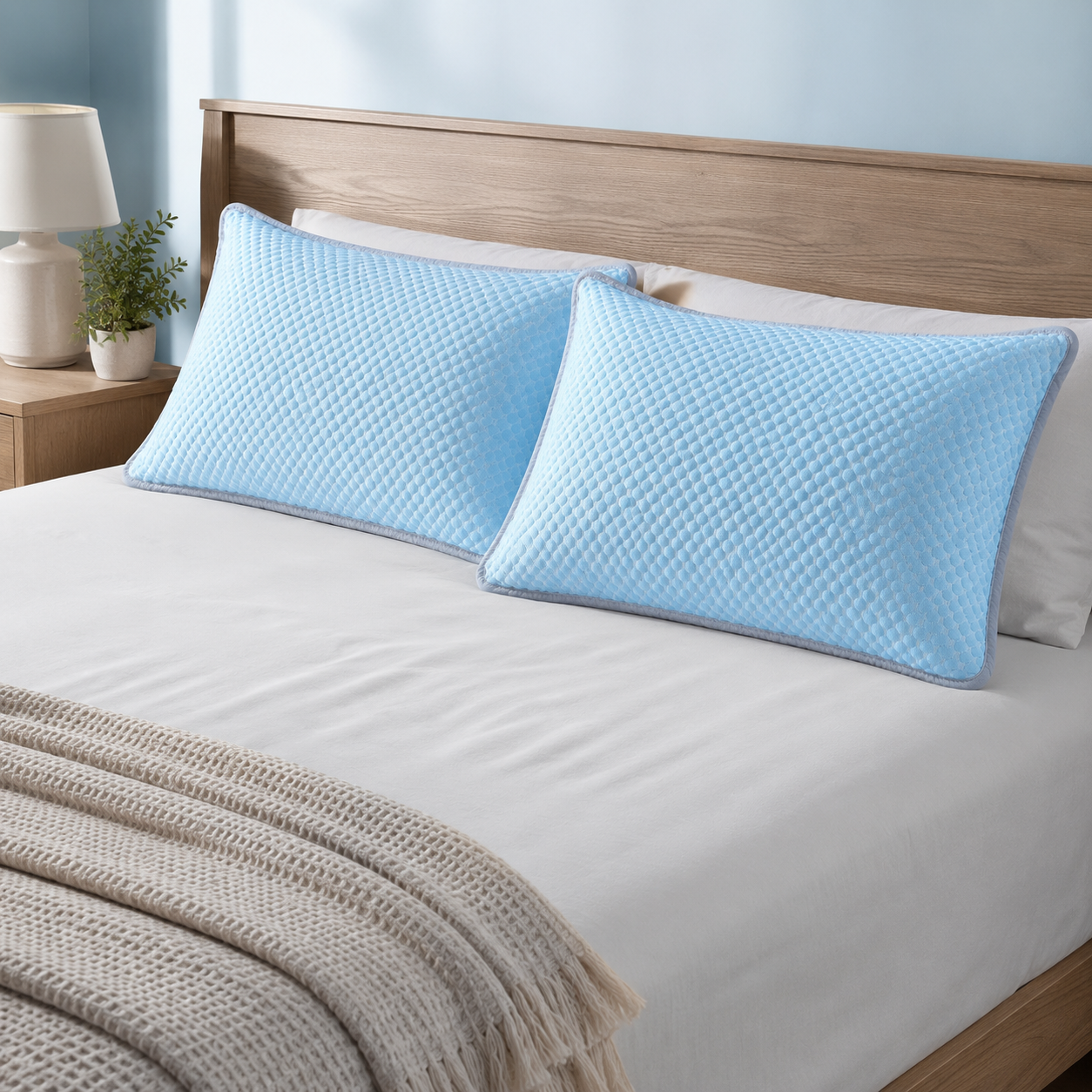Cooling Pillowcase - For a fresh, peaceful night's sleep even on the warmest evenings