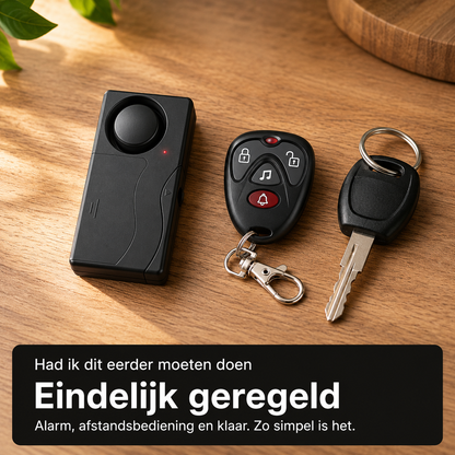 Draadloos Voertuigalarm - Slaap gerust, wetende dat jouw auto beschermd is