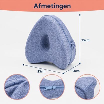 Ergonomic Knee Pillow - For a night without tossing and turning at last