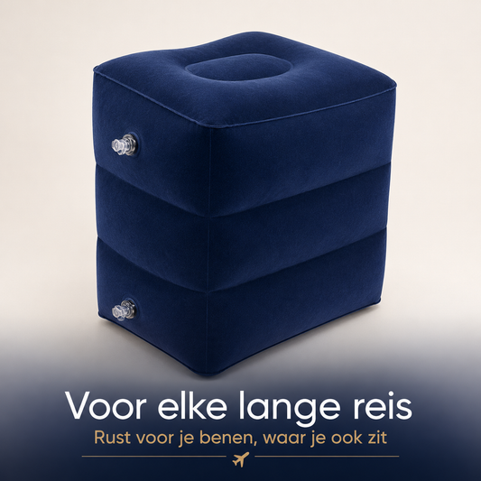 Inflatable Footrest - For effortlessly relaxed legs on any journey