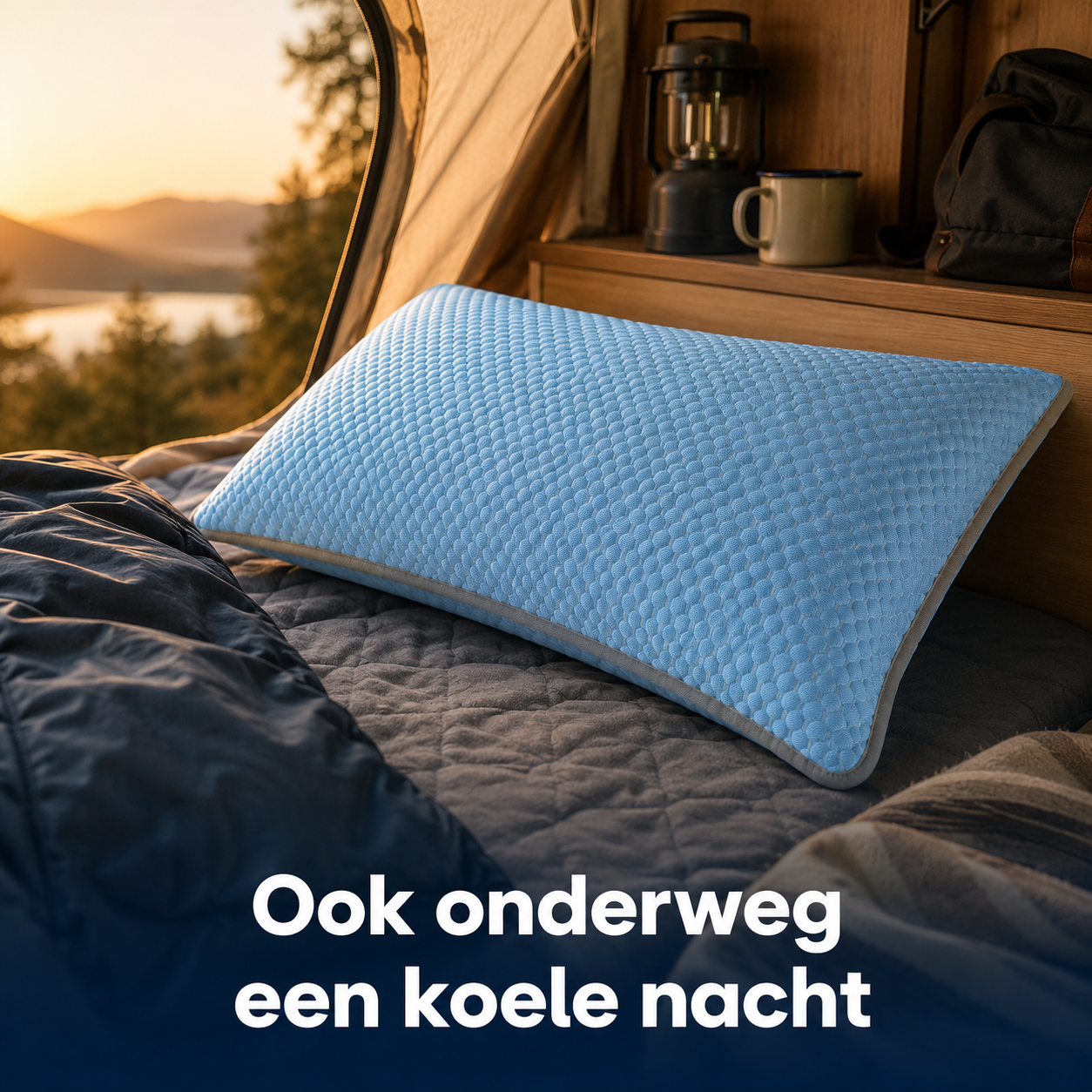 Cooling Pillowcase - For a fresh, peaceful night's sleep even on the warmest evenings