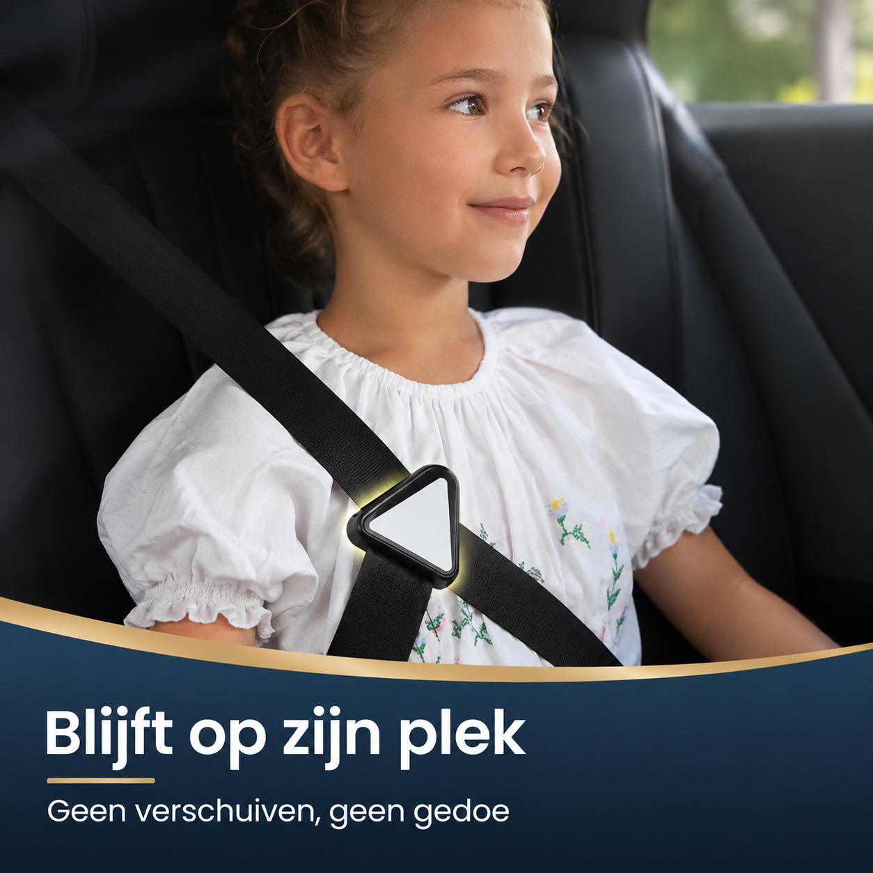 Seat Belt Protector (2x) for Children - For a safe and peaceful feeling on every ride