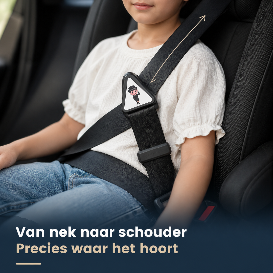 Seat Belt Protector (2x) for Children - For a safe and peaceful feeling on every ride