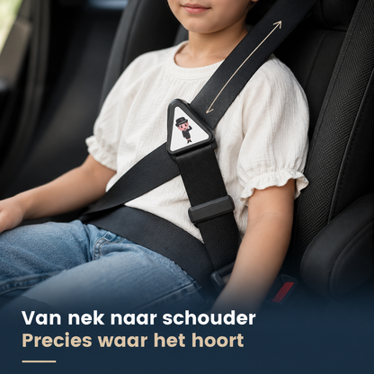 Seat Belt Protector (2x) for Children - For a safe and peaceful feeling on every ride