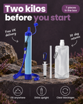 SurvivalStraw Water Filter - your own water source on the trail, small enough for a jacket pocket