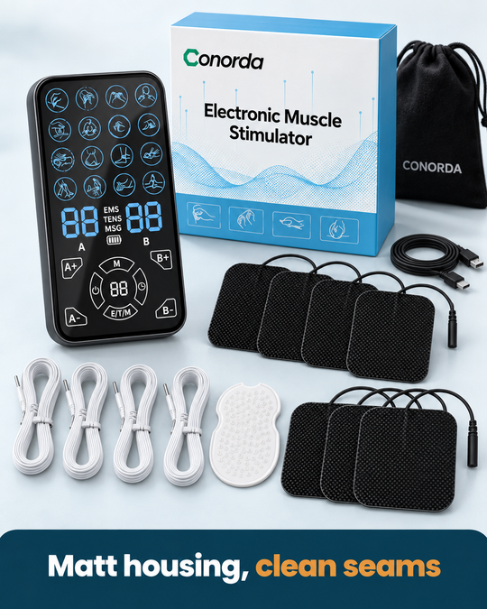 PulseEase TENS Muscle Stimulator - For Looser Muscles After a Long Day