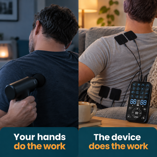 PulseEase TENS Muscle Stimulator - For Looser Muscles After a Long Day