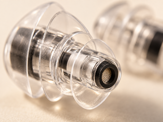 The earplug up close