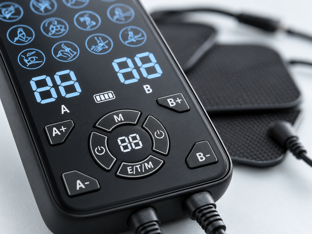 PulseEase TENS Muscle Stimulator - For Looser Muscles After a Long Day