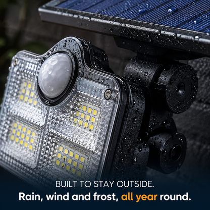 Solar Motion Sensor Outdoor Light - Light around your home, without a single cable