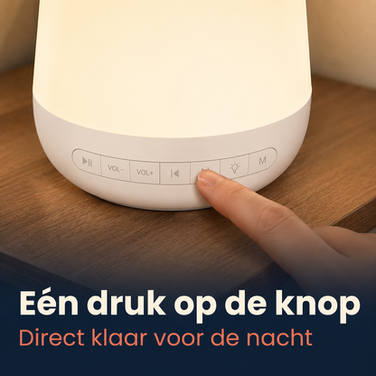 Baby Slaapmachine met Nachtlampje - Voor rustigere nachten en dieper slaap voor je kindje