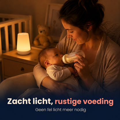 Baby Slaapmachine met Nachtlampje - Voor rustigere nachten en dieper slaap voor je kindje