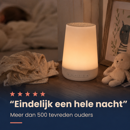 Baby Slaapmachine met Nachtlampje - Voor rustigere nachten en dieper slaap voor je kindje