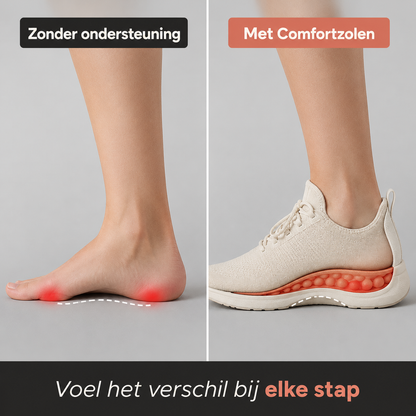 Comfortzolen - Voor voeten die eindelijk mogen rusten