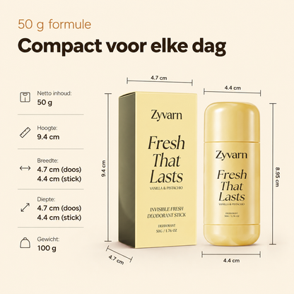 Fresh That Lasts - For visibly fresher and more even-toned underarms