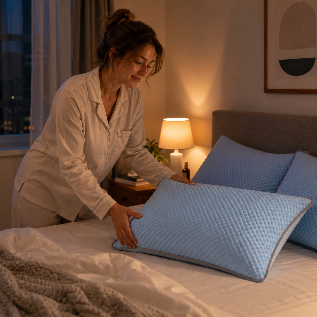Cooling Pillowcase - For a fresh, peaceful night's sleep even on the warmest evenings