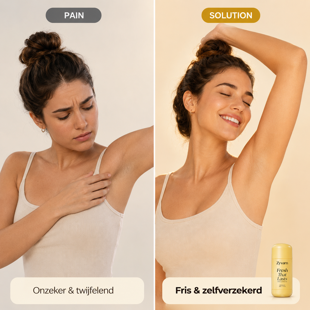 Fresh That Lasts - For visibly fresher and more even-toned underarms