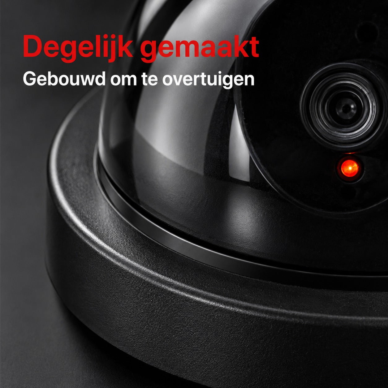 Beveiligingscamera met LED Licht - Voor een veiliger gevoel