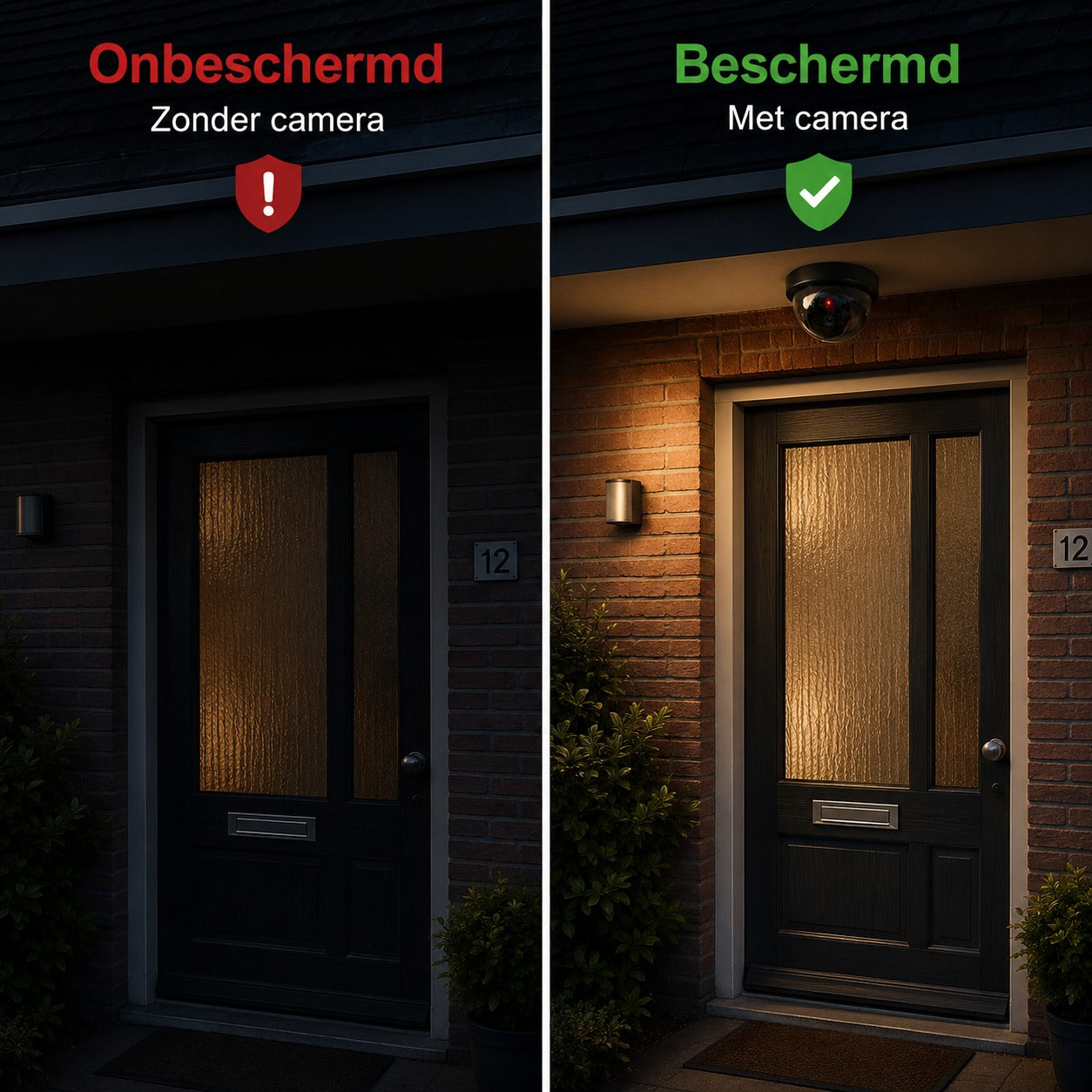Beveiligingscamera met LED Licht - Voor een veiliger gevoel