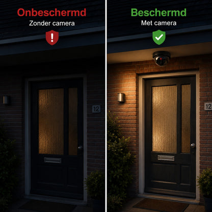Beveiligingscamera met LED Licht - Voor een veiliger gevoel