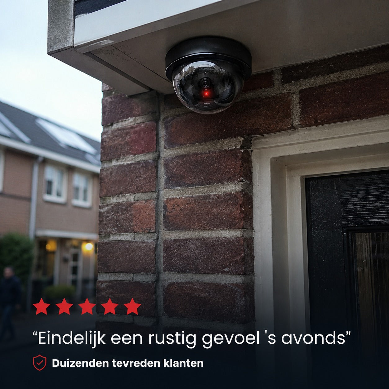 Beveiligingscamera met LED Licht - Voor een veiliger gevoel