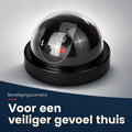 Security Camera with LED Light - For a safer feeling