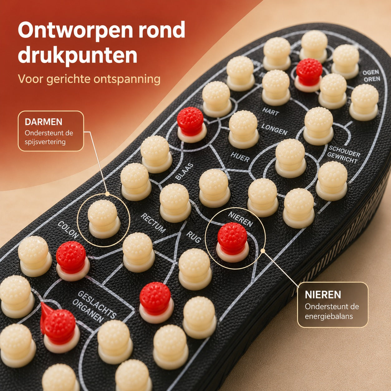 Acupressuur Massageslippers - Voor moeiteloos ontspannen na een lange dag