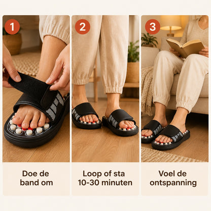 Acupressuur Massageslippers - Voor moeiteloos ontspannen na een lange dag
