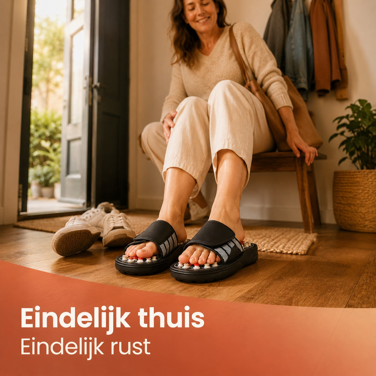 Acupressuur Massageslippers - Voor moeiteloos ontspannen na een lange dag