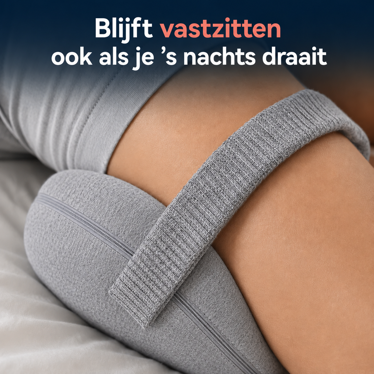 Ergonomic Knee Pillow - For a night without tossing and turning at last