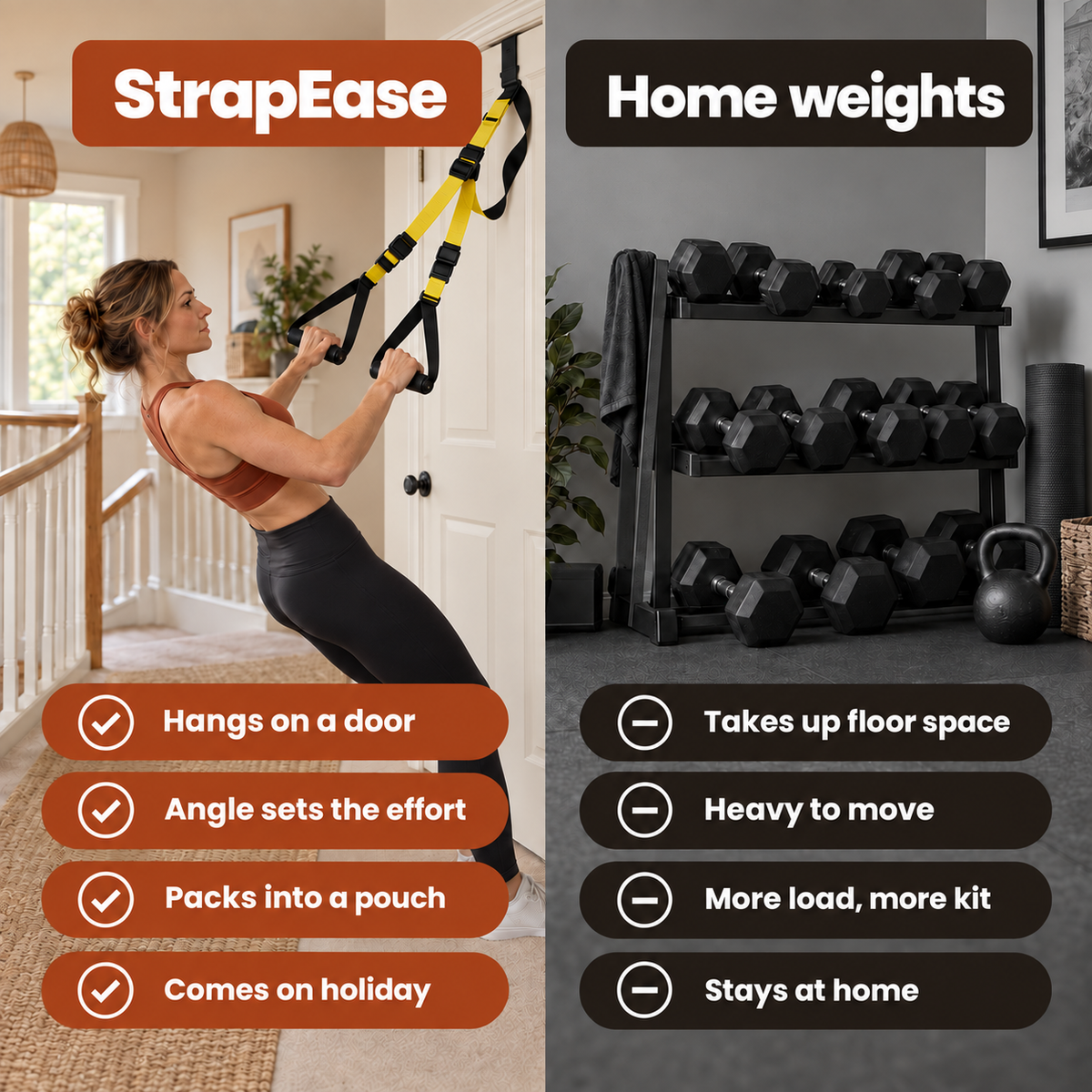 Why training at home is not about dumbbells