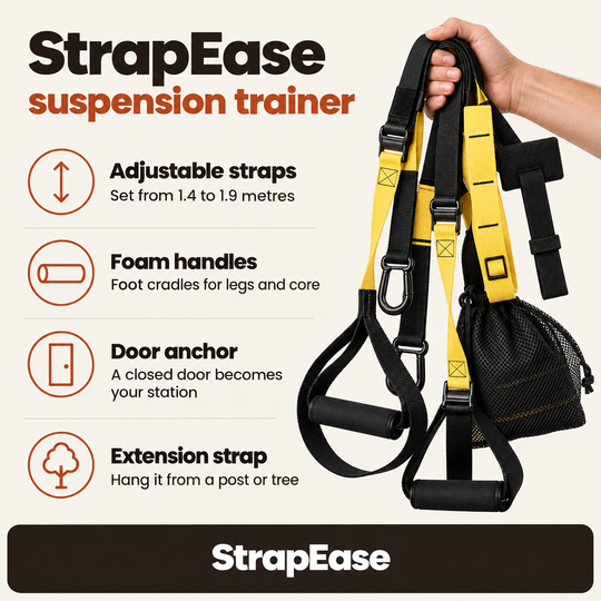 StrapEase suspension trainer features
